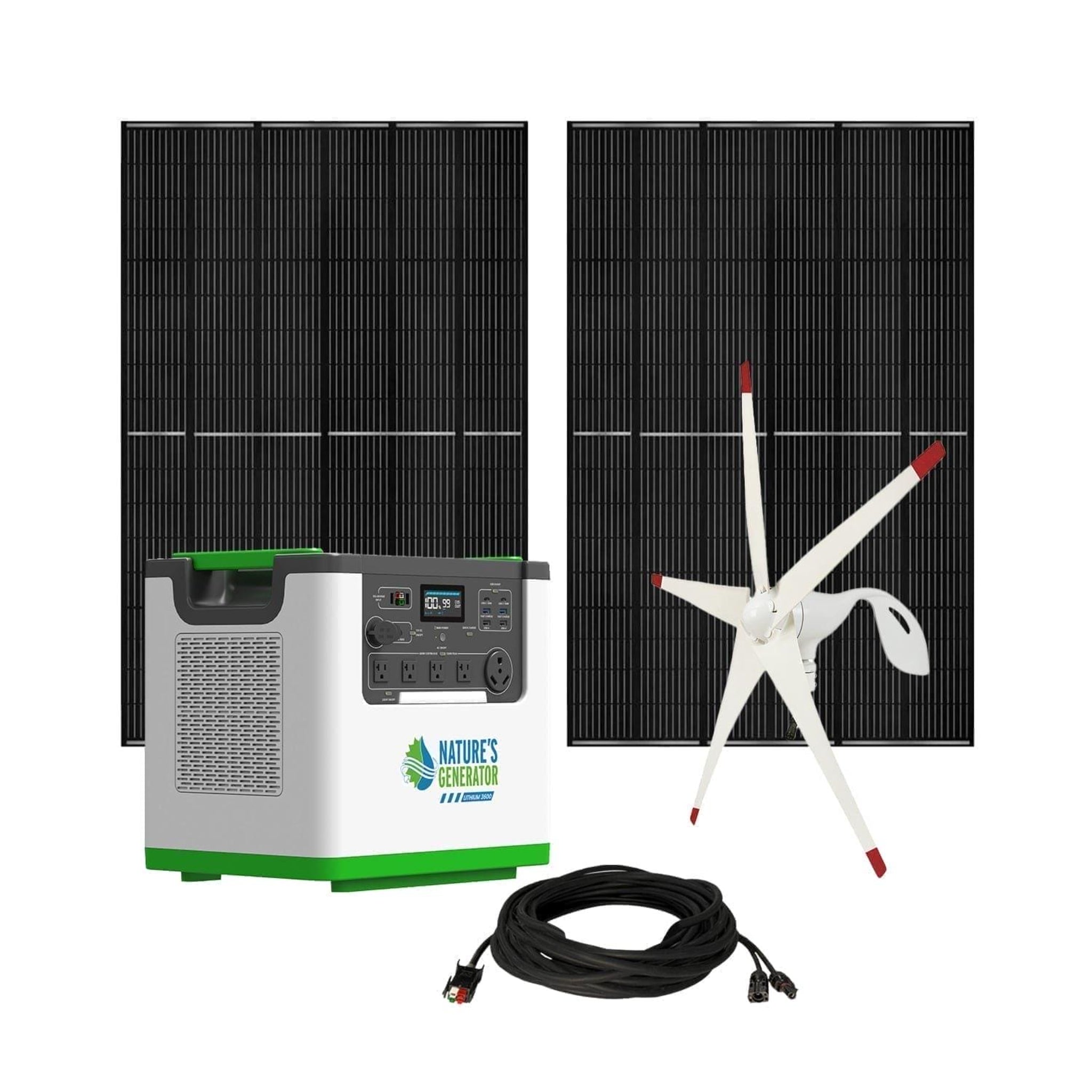 Nature's Generator Lithium 3600 Solar Generator