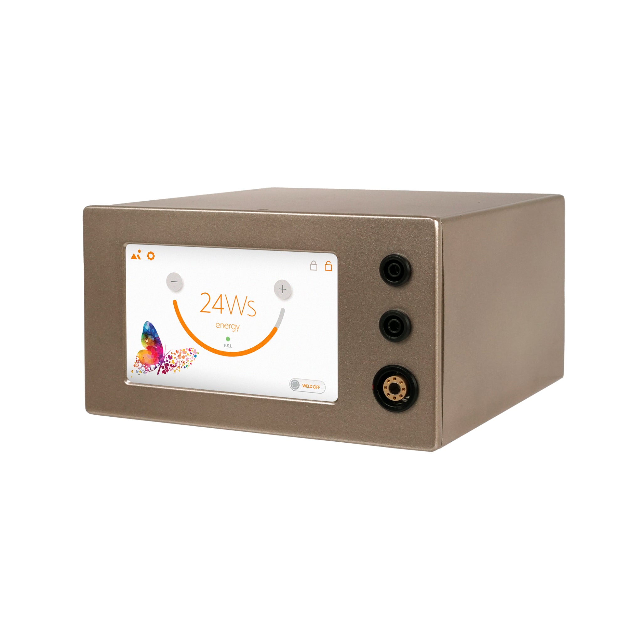 Platinum Permanent Jewelry Starter Kit with a Black Stylus and Orion mPulse®