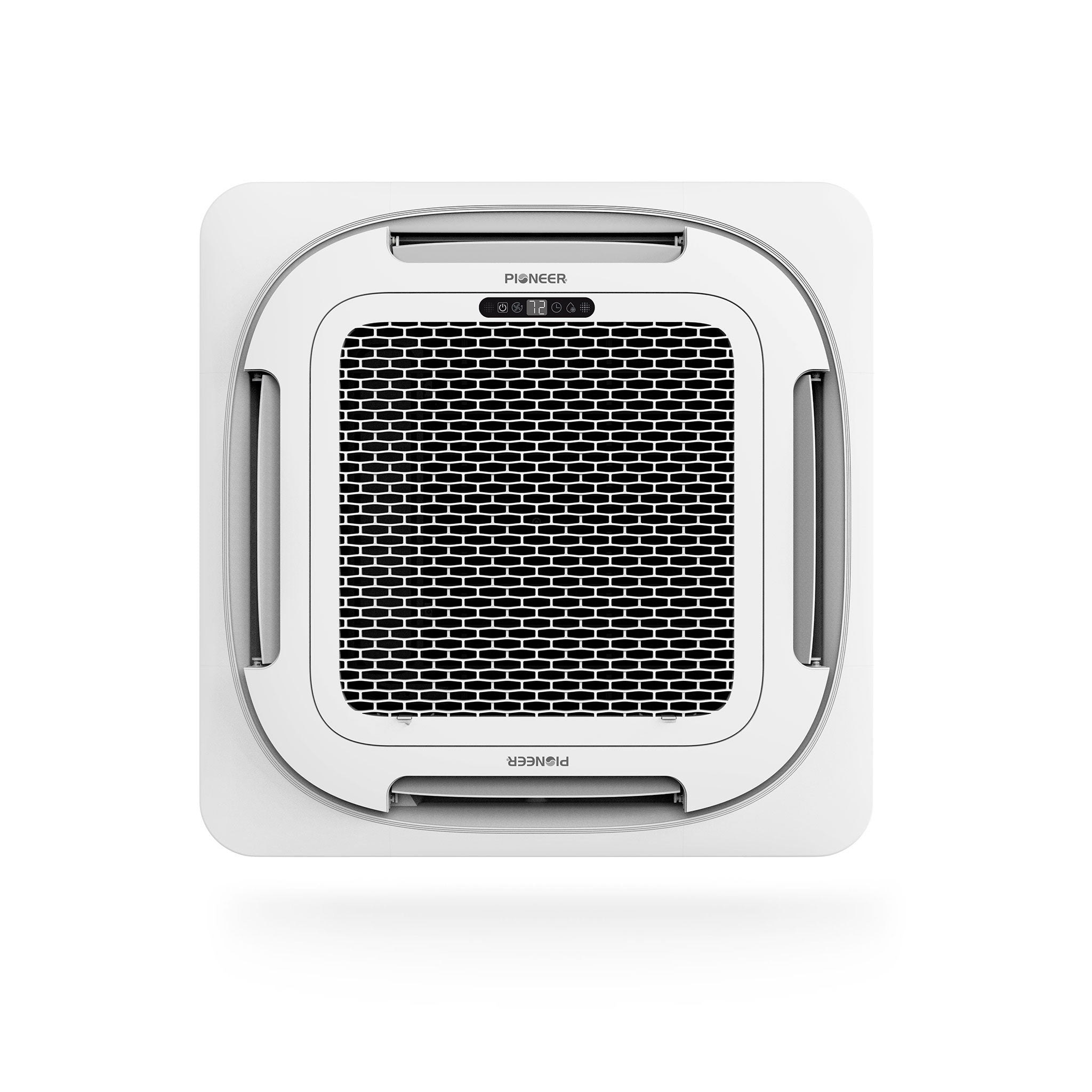 Pioneer® Quantum Ultra™ 9,000 BTU 23 SEER2 230V 8-Way Ceiling Cassette Ductless Mini-Split Air Conditioner Inverter Heat Pump Full Set