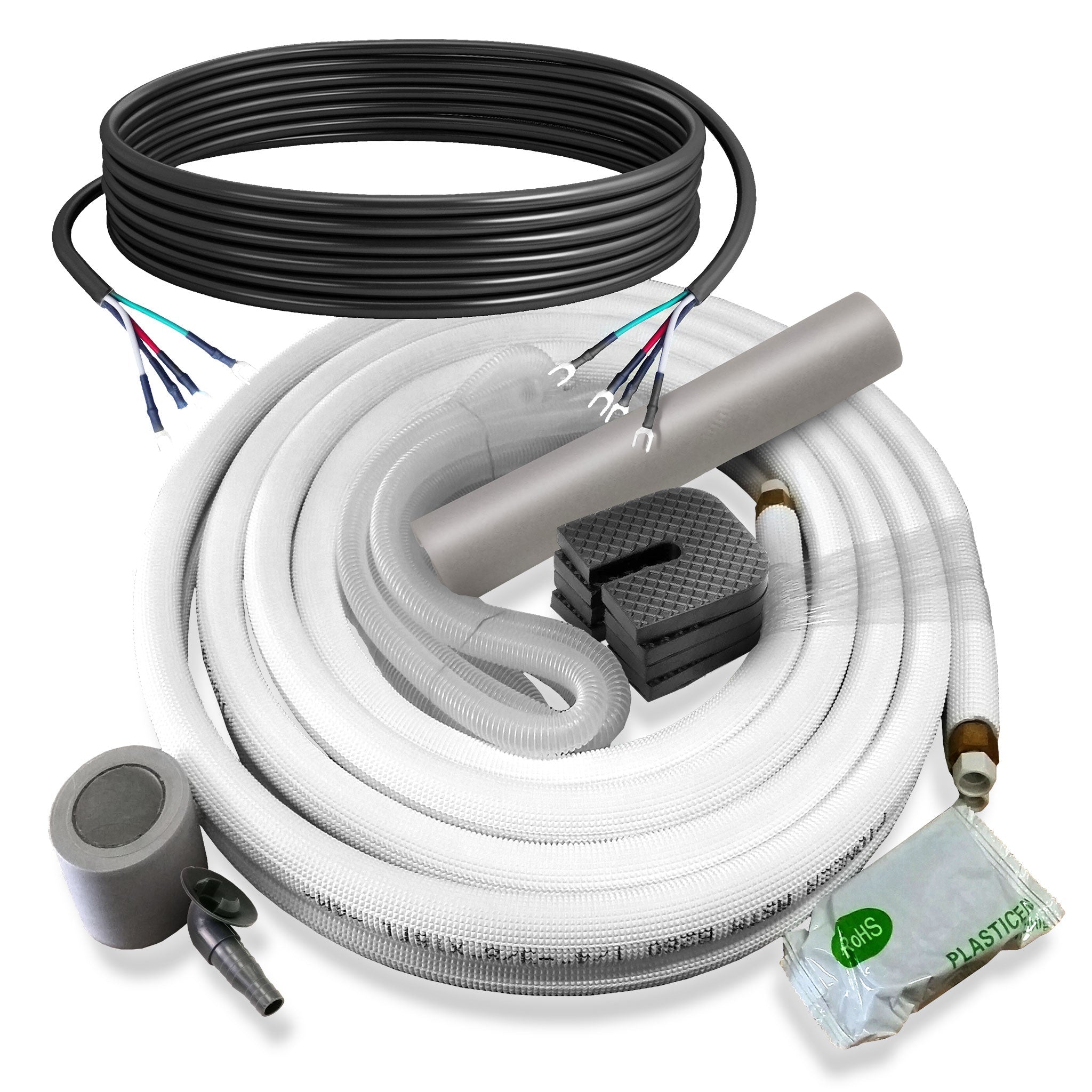 Pioneer® Quantum Hyperformance™ 24,000 BTU 23 SEER2 230V High-Wall Ductless Energy-Star Mini-Split Air Conditioner Inverter Hyper Heat Pump Full Set