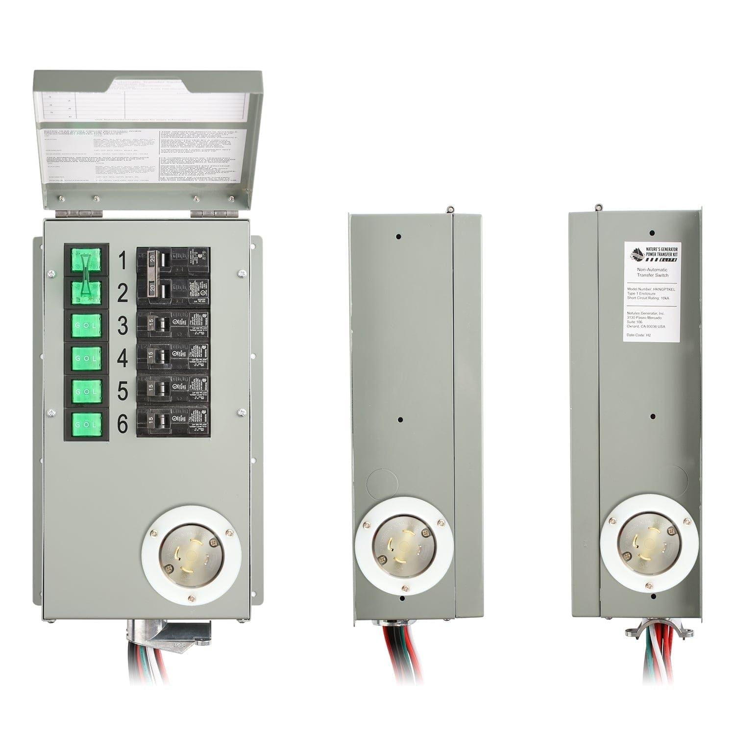 Refurbished - Nature's Generator Powerhouse Power Transfer Switch Kit