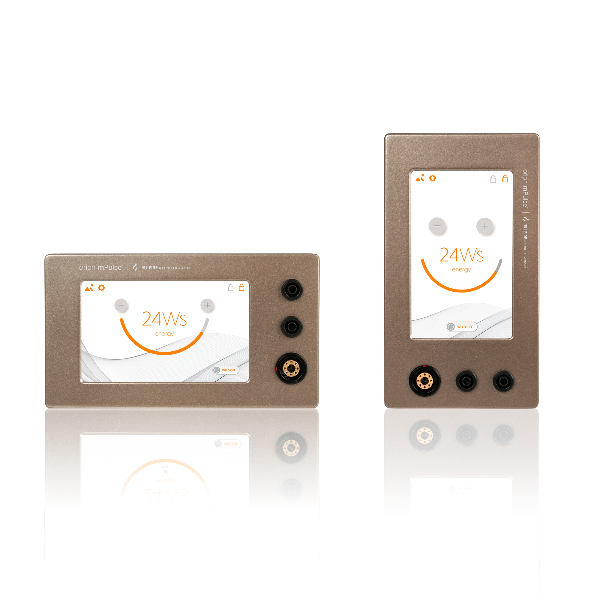 Orion mPulse® Permanent Jewelry Welder™ with a Black Stylus