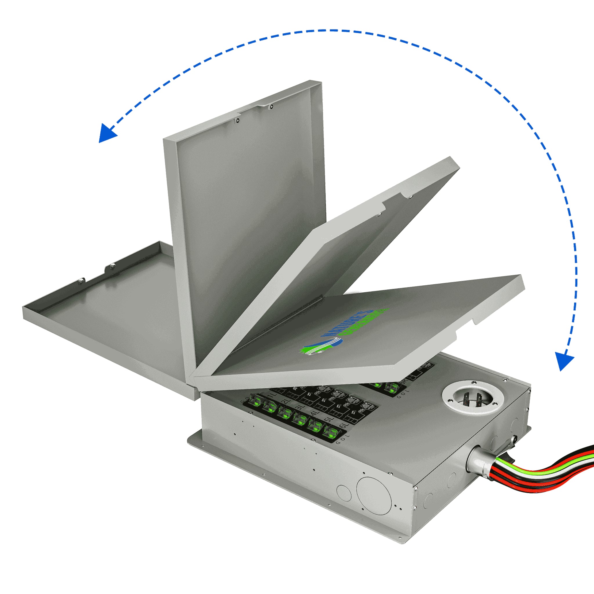 Nature's Generator 12-Circuit 120/240V 30A Non-Automatic Power Transfer Switch