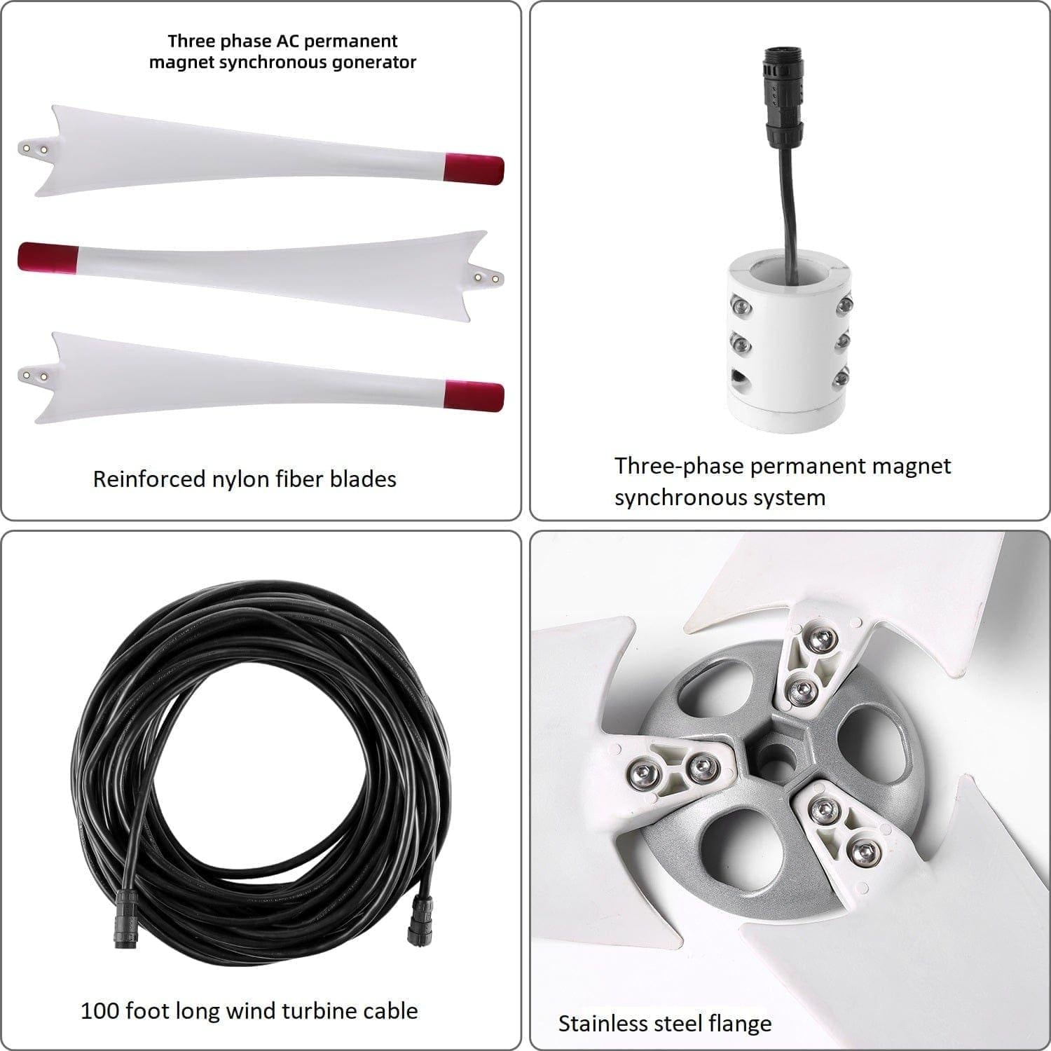 Refurbished - Nature's Generator Powerhouse Wind Turbine